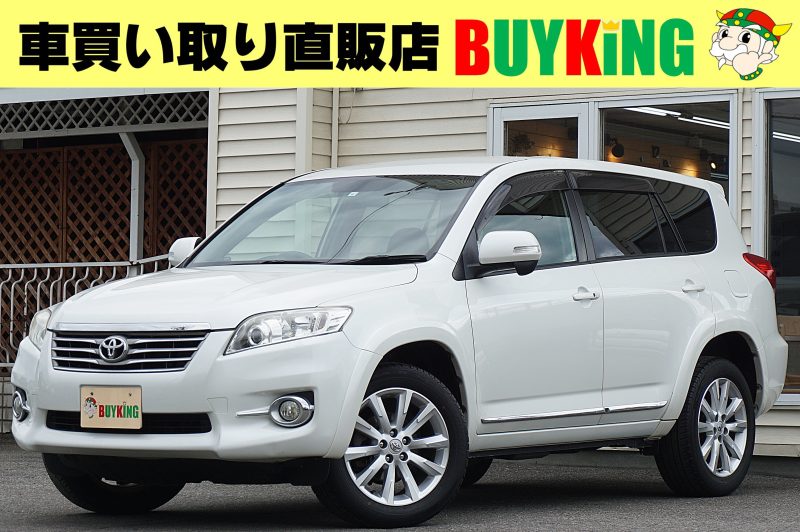 ヴァンガード　パールホワイト　４WD 100万円以下