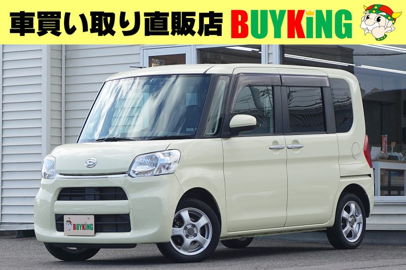 タント　４WD 黄色　100万円