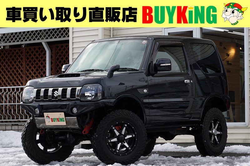 ジムニー　ランドベンチャー　４WD リフトアップ　黒